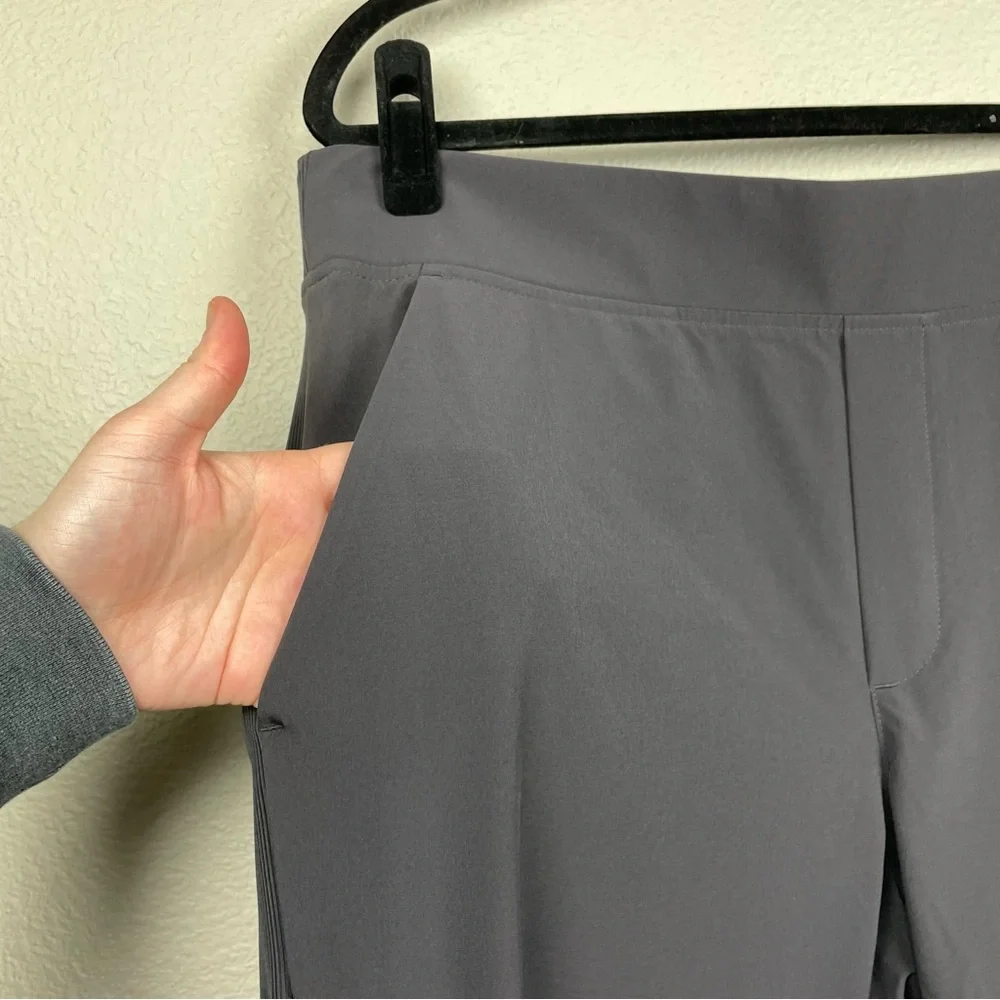 ATHLETA Women's 12 Brooklyn Ankle Pants Green Athleisure Activewear Casual Gym - Picture 3 of 13